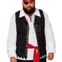 Spirit Halloween Adult Pirate Costume Kit -Cheap Trick Or Treat Hub Store 01492818 d