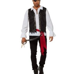 Spirit Halloween Adult Pirate Plus Size Costume Kit