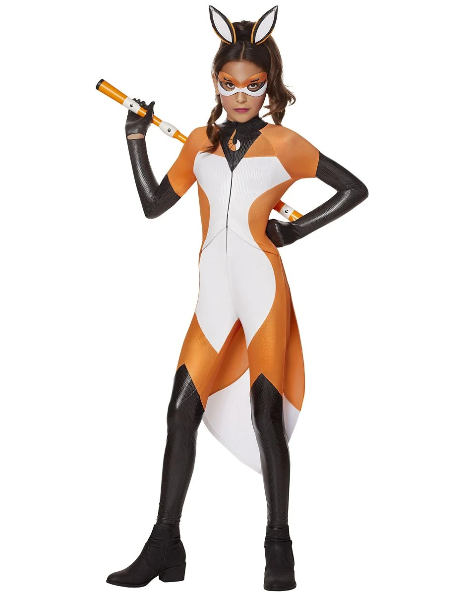 Spirit Halloween Kids Rena Rouge Costume - Miraculous Ladybug 2 Spirit Halloween Kids Rena Rouge Costume - Miraculous Ladybug - Image 2