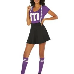 Spirit Halloween Adult Purple M&M'S Costume Kit