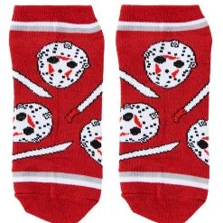 Spirit Halloween Friday the 13th Ankle Socks - 5 Pack 10 Spirit Halloween Friday the 13th Ankle Socks - 5 Pack -Cheap Trick Or Treat Hub Store 01494582 e