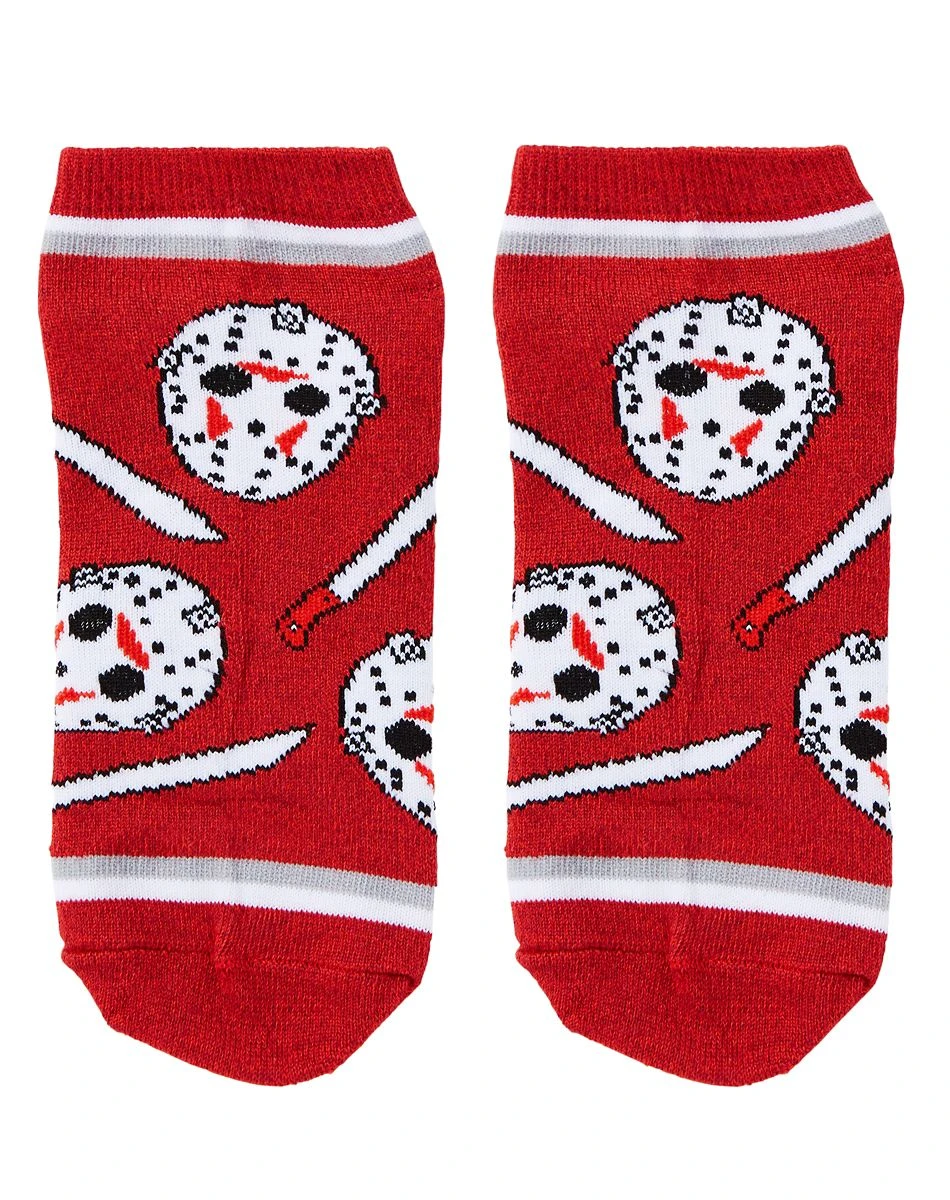 Spirit Halloween Friday the 13th Ankle Socks - 5 Pack 5 Spirit Halloween Friday the 13th Ankle Socks - 5 Pack - Image 5