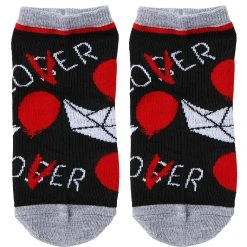 Spirit Halloween It Ankle Socks - 5 Pair 7 Spirit Halloween It Ankle Socks - 5 Pair -Cheap Trick Or Treat Hub Store 01494608 b