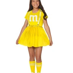 Spirit Halloween Teen Yellow M&M'S Costume Kit