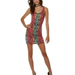 Spirit Halloween Adult '80s Bodycon Dress