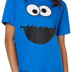 Spirit Halloween Adult Cookie Monster T Shirt - Sesame Street -Cheap Trick Or Treat Hub Store 01496322 c