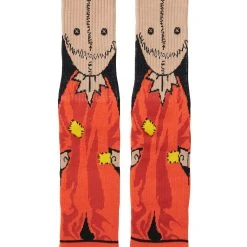 Spirit Halloween Sam Face Crew Socks - Trick 'r Treat