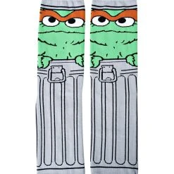 Spirit Halloween Oscar 360 Crew Socks - Sesame Street