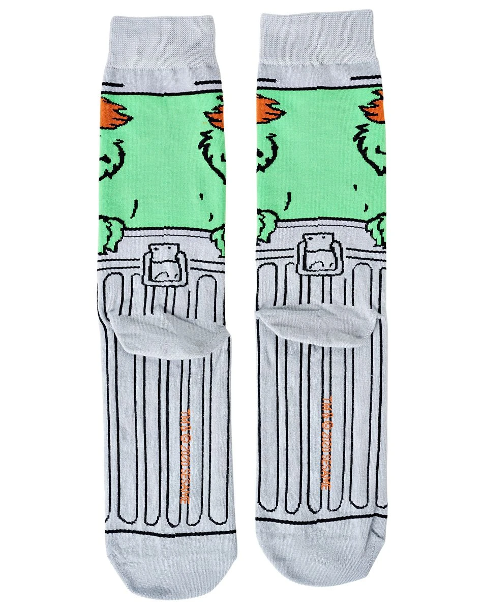 Spirit Halloween Oscar 360 Crew Socks - Sesame Street 2 Spirit Halloween Oscar 360 Crew Socks - Sesame Street - Image 2