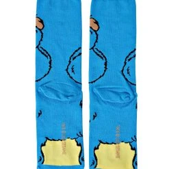 Spirit Halloween Cookie Monster 360 Crew Socks - Sesame Street -Cheap Trick Or Treat Hub Store 01496918 b