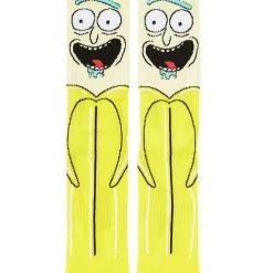 Spirit Halloween Banana Rick Crew Socks - Rick and Morty