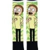 Spirit Halloween Rainbow Morty Crew Socks - Rick and Morty