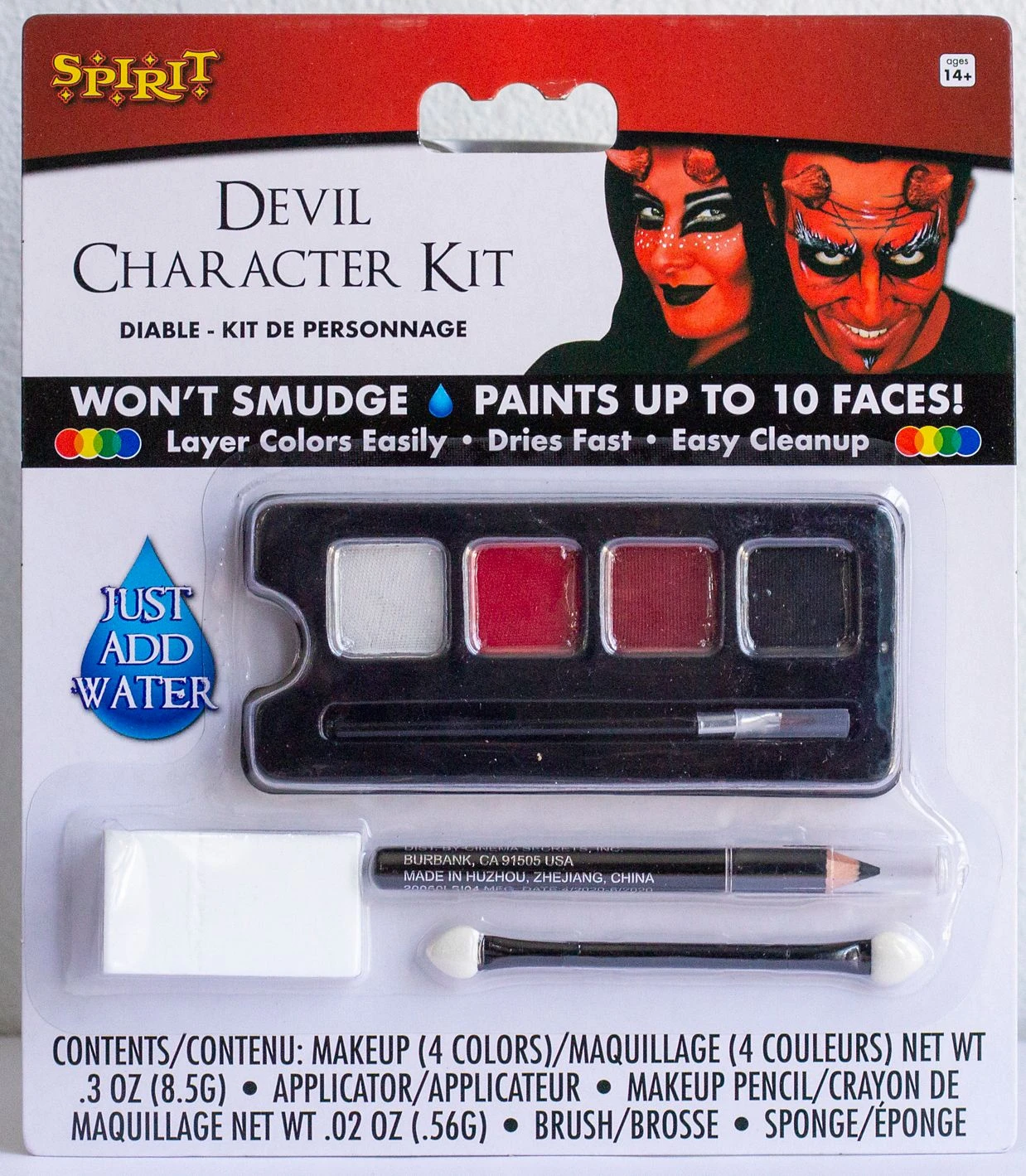 Spirit Halloween Devil Character Makeup Kit 1 Spirit Halloween Devil Character Makeup Kit