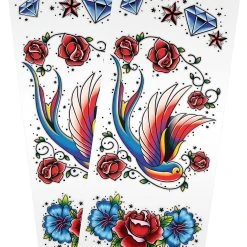 Spirit Halloween Punk Sleeve Temporary Tattoos 20 Spirit Halloween Punk Sleeve Temporary Tattoos -Cheap Trick Or Treat Hub Store 01498377 i