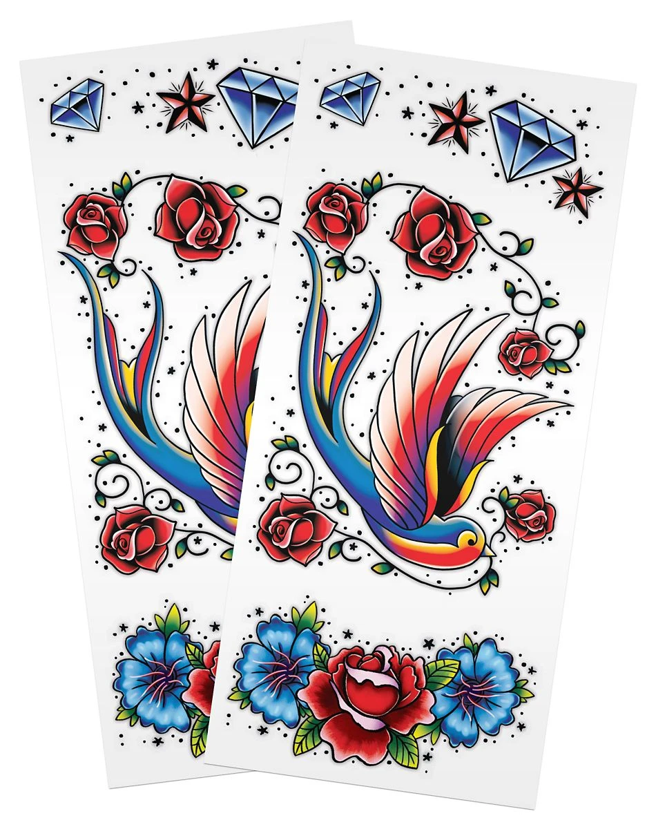 Spirit Halloween Punk Sleeve Temporary Tattoos 9 Spirit Halloween Punk Sleeve Temporary Tattoos - Image 9