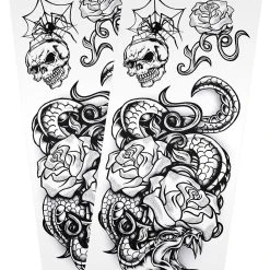 Spirit Halloween Punk Sleeve Temporary Tattoos 23 Spirit Halloween Punk Sleeve Temporary Tattoos -Cheap Trick Or Treat Hub Store 01498377 l