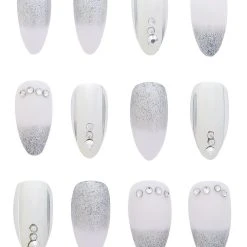 Spirit Halloween Angel Press On Nails