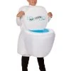 Spirit Halloween Kids Inflatable Toilet Costume with Sound