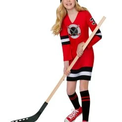 Spirit Halloween Kids Hockey Jersey Dress
