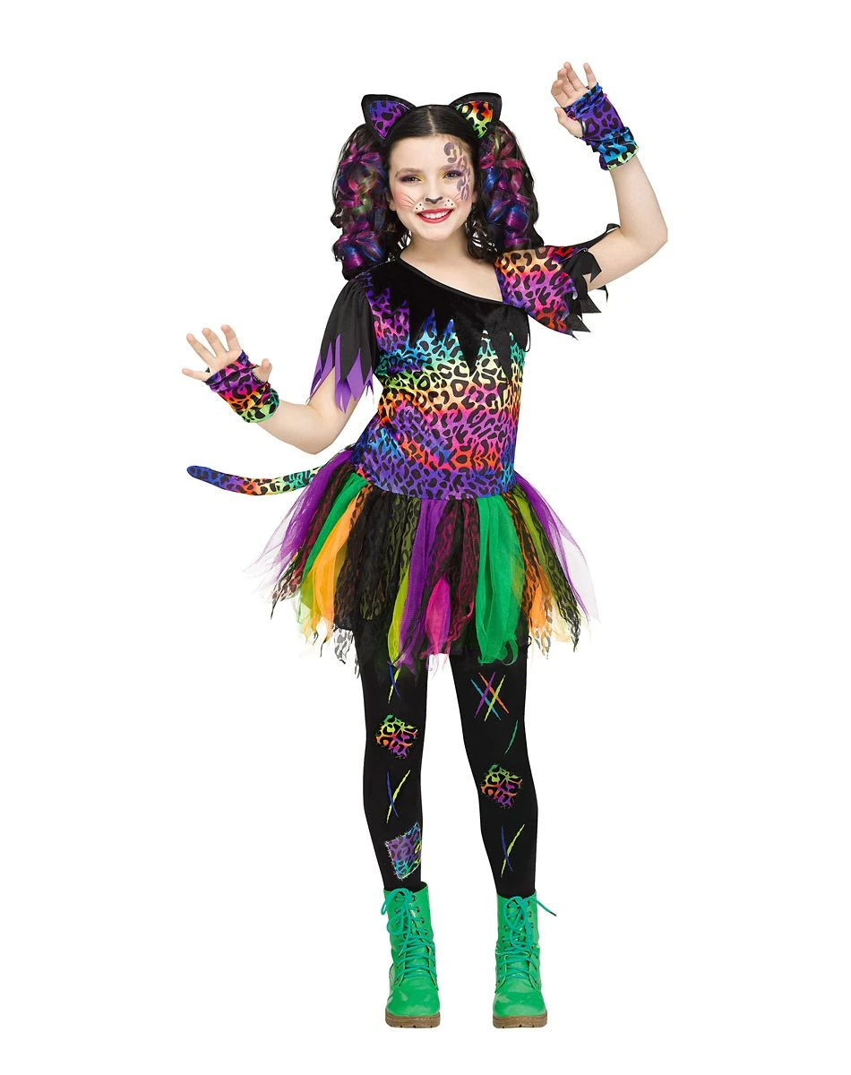 Spirit Halloween Kids Wild Rainbow Cat Costume 1 Spirit Halloween Kids Wild Rainbow Cat Costume