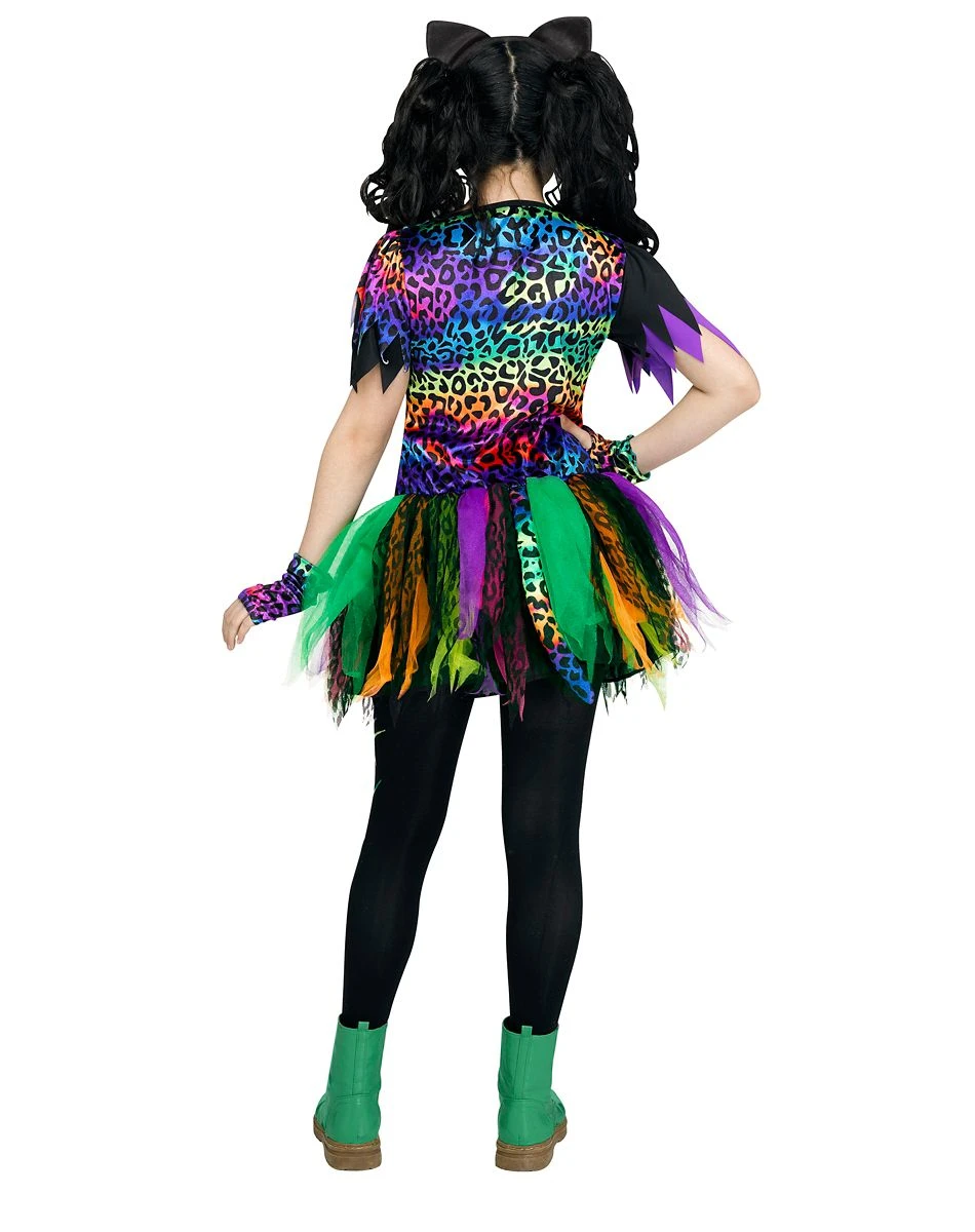 Spirit Halloween Kids Wild Rainbow Cat Costume 2 Spirit Halloween Kids Wild Rainbow Cat Costume - Image 2