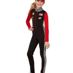Spirit Halloween Kids Racecar Driver Costume