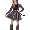 Spirit Halloween Kids Rainbow Leopard Costume