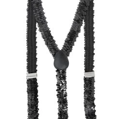 Spirit Halloween Sequin Suspenders -Cheap Trick Or Treat Hub Store 01502970 b