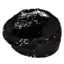 Spirit Halloween Black and Silver Reversible Sequin Hat 7 Spirit Halloween Black and Silver Reversible Sequin Hat -Cheap Trick Or Treat Hub Store 01503101 d