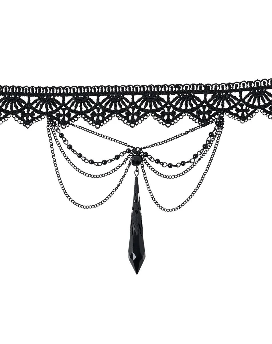 Spirit Halloween Gothic Jewelry Set 3 Spirit Halloween Gothic Jewelry Set - Image 3