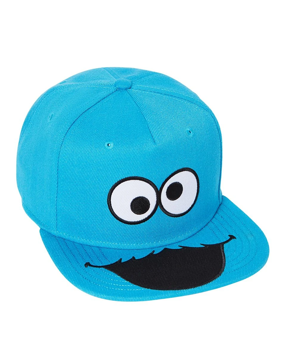 Spirit Halloween Cookie Monster Snapback Hat - Sesame Street 1 Spirit Halloween Cookie Monster Snapback Hat - Sesame Street