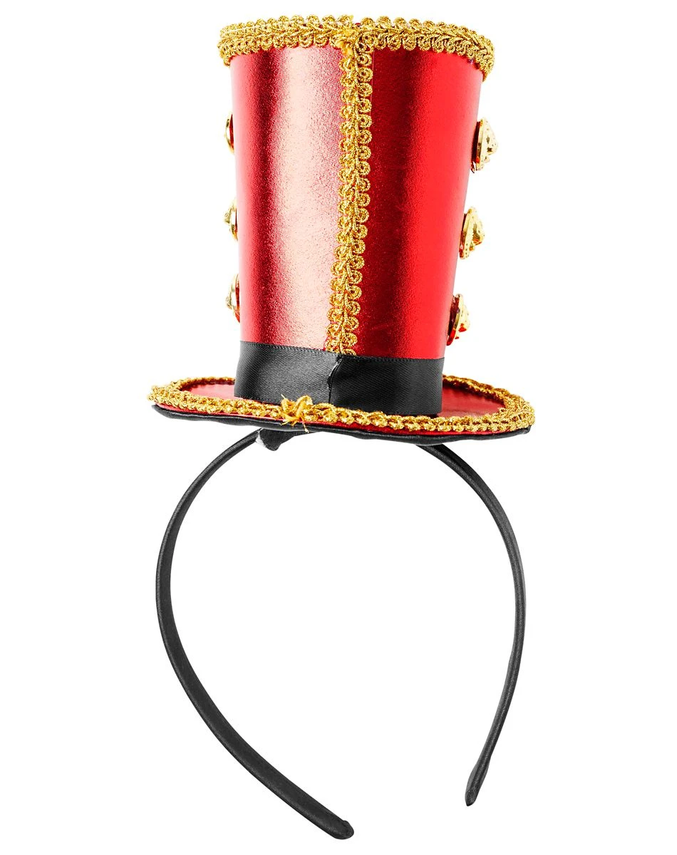 Spirit Halloween Ringmaster Mini Hat Headband 2 Spirit Halloween Ringmaster Mini Hat Headband - Image 2