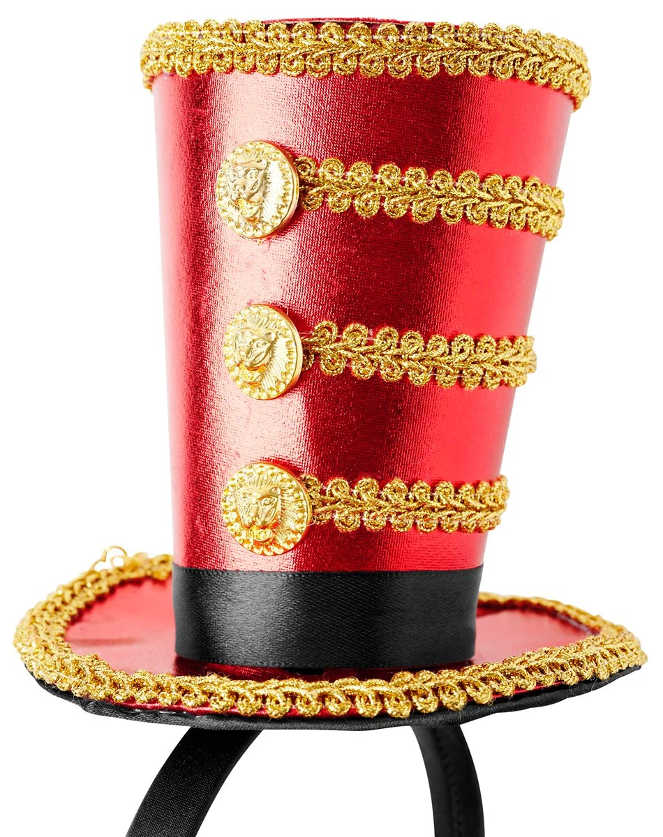 Spirit Halloween Ringmaster Mini Hat Headband 3 Spirit Halloween Ringmaster Mini Hat Headband - Image 3