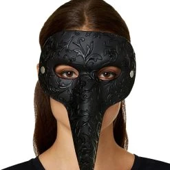 Spirit Halloween Female Plague Doctor Half Mask