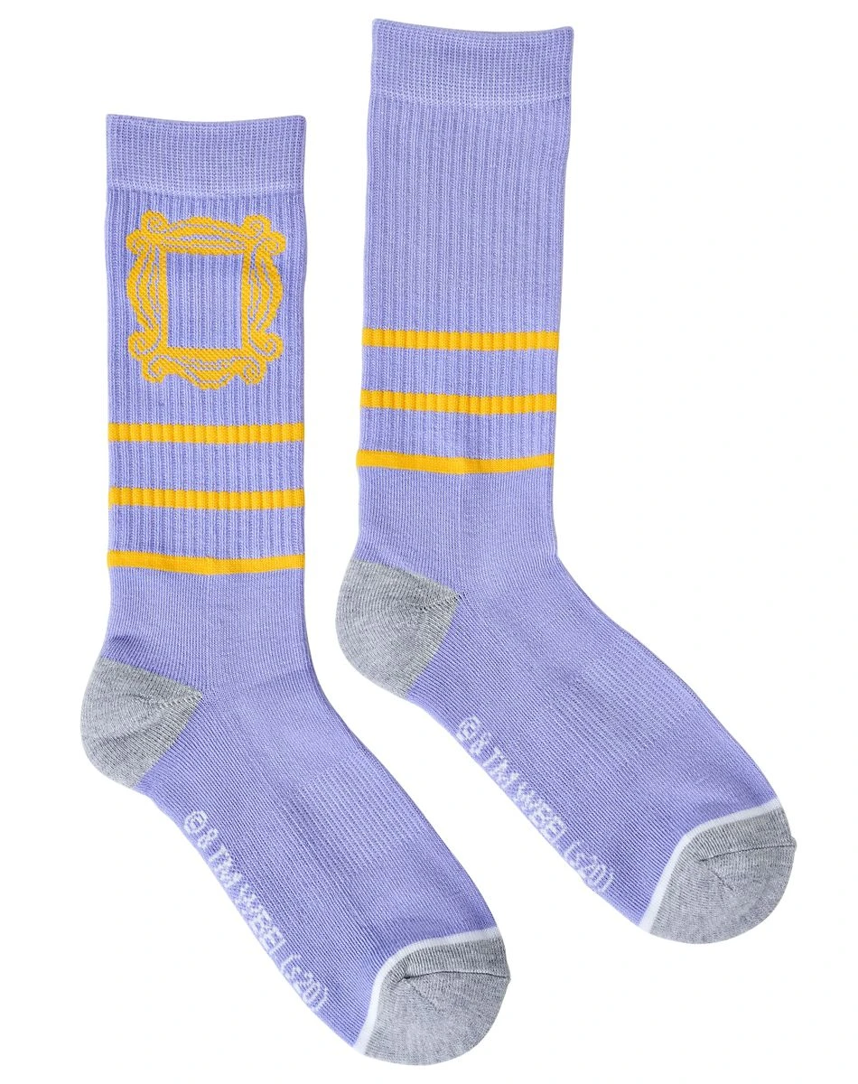 Spirit Halloween Friends Door Crew Socks - Friends 1 Spirit Halloween Friends Door Crew Socks - Friends