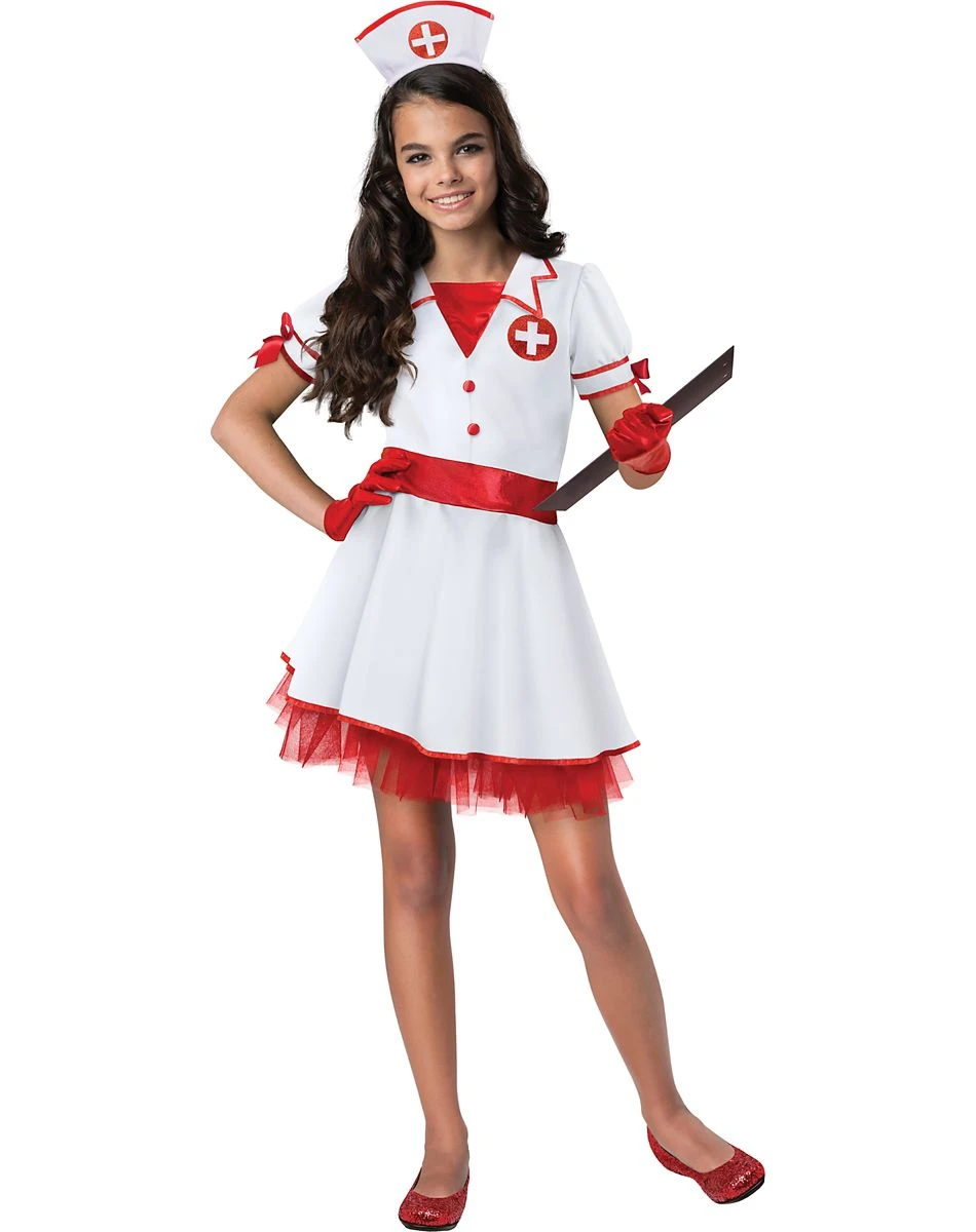 Spirit Halloween Kids Nurse Costume 1 Spirit Halloween Kids Nurse Costume
