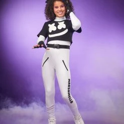 Spirit Halloween Girls Marshmello Costume