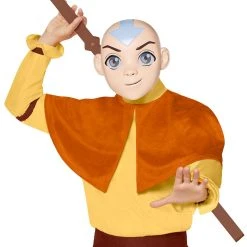 Spirit Halloween Adult Aang Costume - Avatar: The Last Airbender -Cheap Trick Or Treat Hub Store 01505791 c