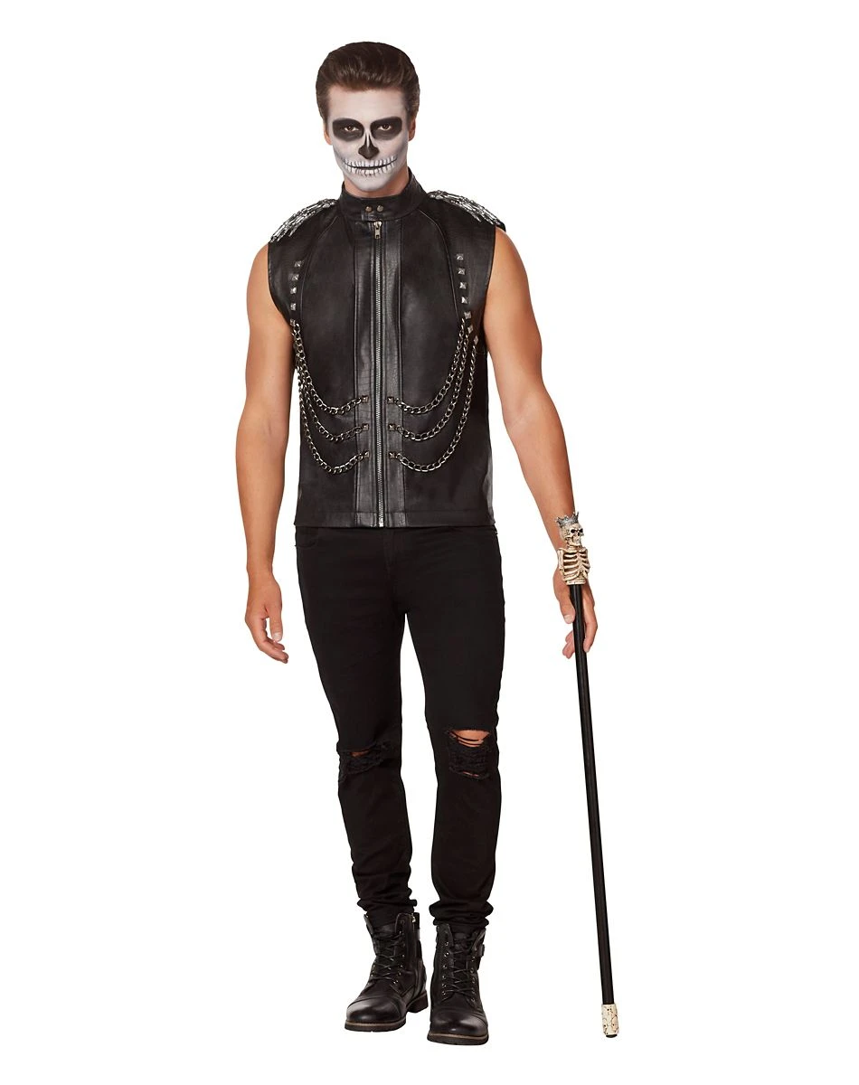 Spirit Halloween Adult Skeleton Royalty Vest 1 Spirit Halloween Adult Skeleton Royalty Vest