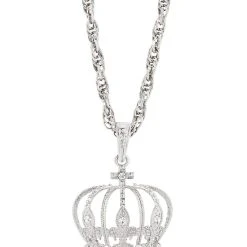 Spirit Halloween Crown Necklace