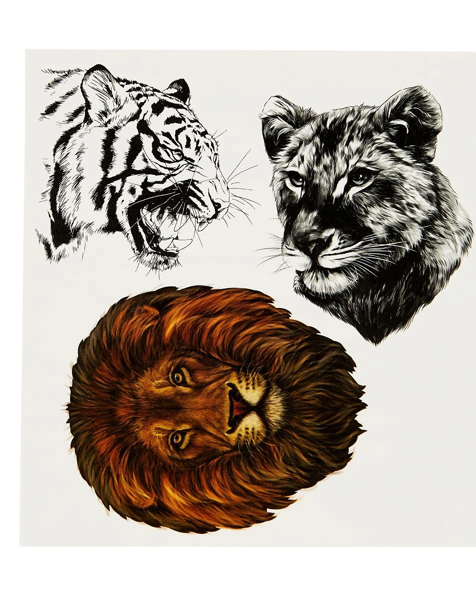 Spirit Halloween Big Cat Temporary Tattoos 3 Spirit Halloween Big Cat Temporary Tattoos - Image 3