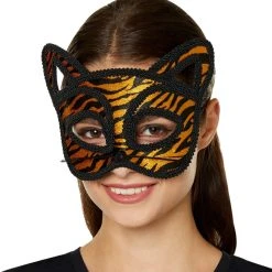 Spirit Halloween Tiger Eye Mask -Cheap Trick Or Treat Hub Store 01507839 e