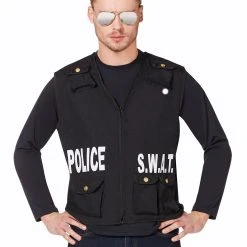 Spirit Halloween Adult SWAT Plus Size Vest