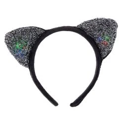 Spirit Halloween Light-Up Cat Ear Headband -Cheap Trick Or Treat Hub Store 01515162 c