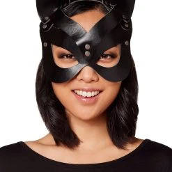 Spirit Halloween Black Cat Eye Mask