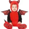 Spirit Halloween Baby Red Devil One Piece Costume