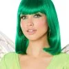 Spirit Halloween Green Pageboy Wig
