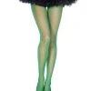 Spirit Halloween Green Fishnet Tights