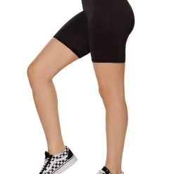 Spirit Halloween Black Bike Shorts