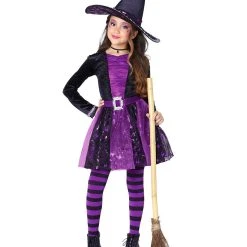 Spirit Halloween Kids Darling Witch Costume